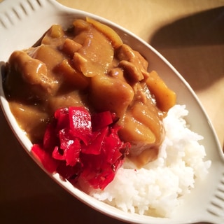 時短カレー じゃがいもの煮崩れなし！